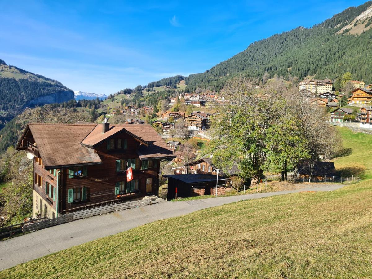 شقة Traditional Chalet In Wengen - Top Floor المظهر الخارجي الصورة