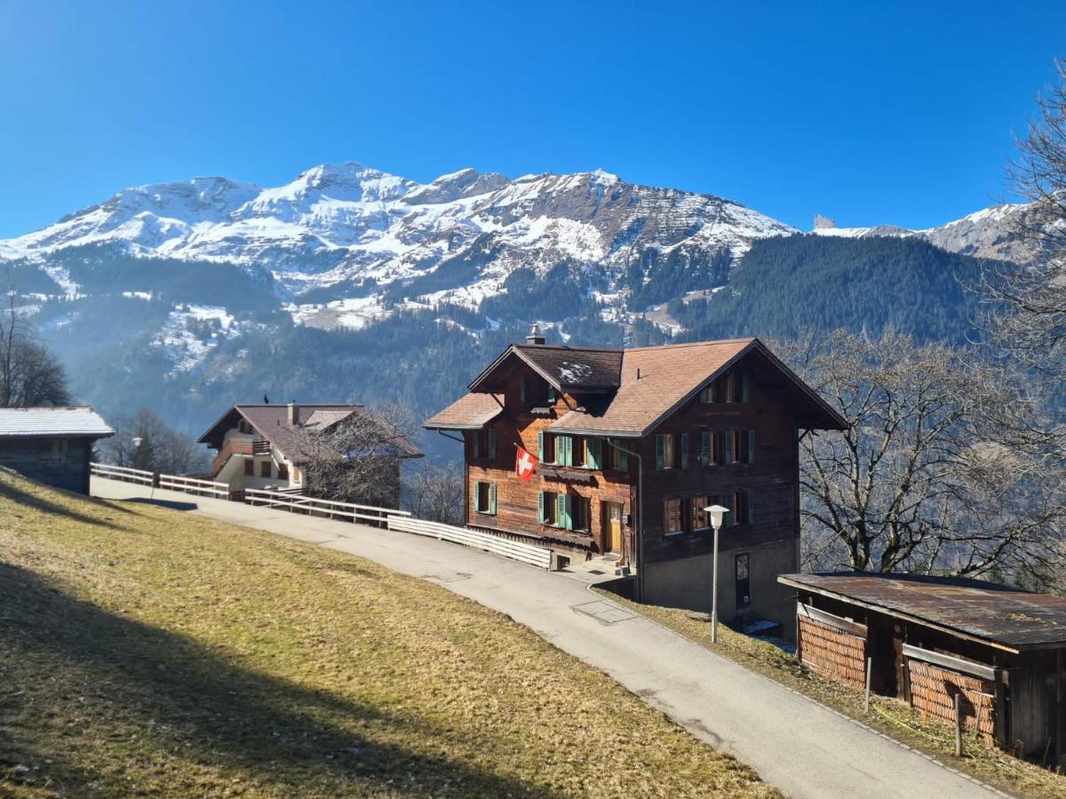 شقة Traditional Chalet In Wengen - Top Floor المظهر الخارجي الصورة