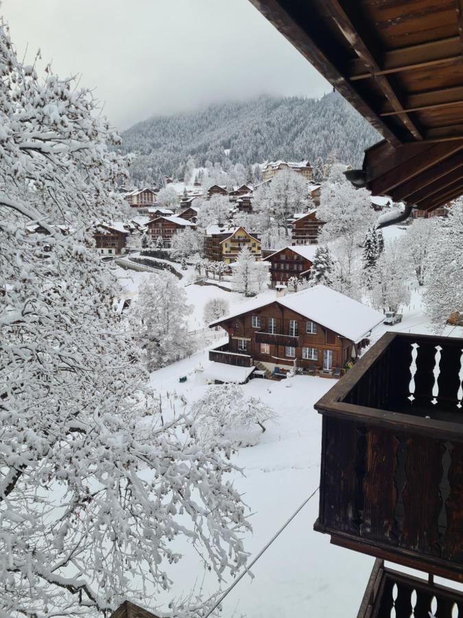 شقة Traditional Chalet In Wengen - Top Floor المظهر الخارجي الصورة